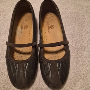 Cole Haan Air Beau Mary Jane Flats Dark Chocolate Brown Size 7.5 AA